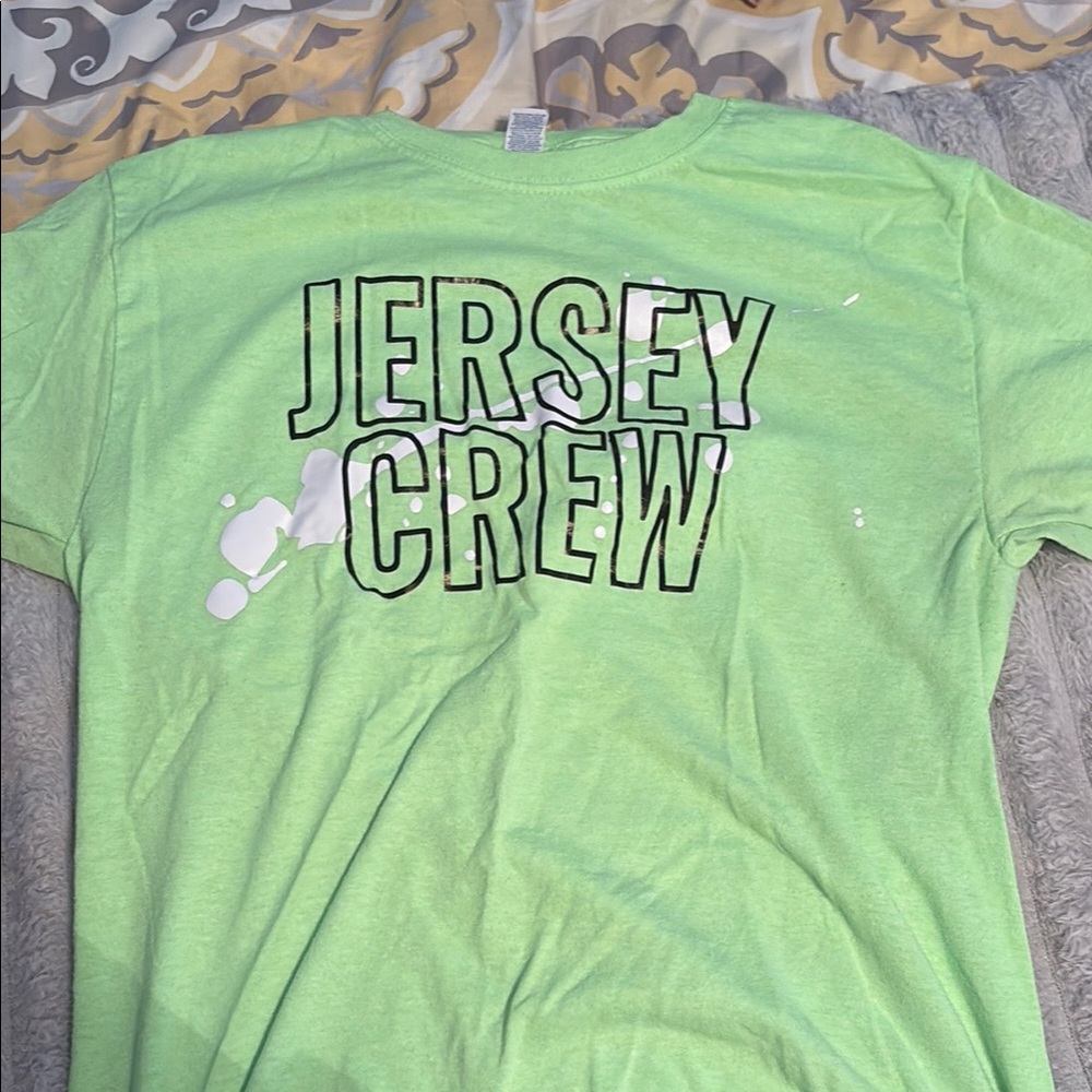 Jerzees Lime Green Graphic Tee